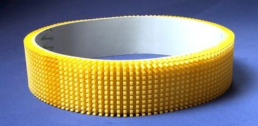Nubbed belts made of cellular Vulkollan®