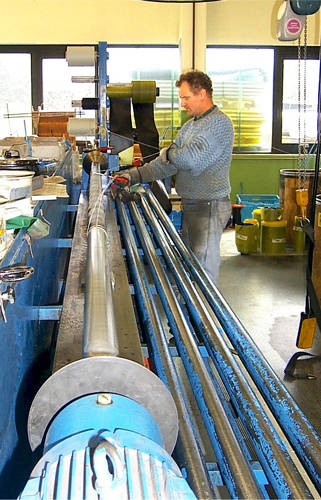Spiral hose manufacturing 