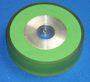 Aluminium cores with threaded hole, coated with PUR foam, sheathed with PUR 80° Shore A